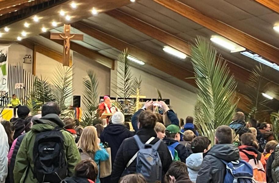 Onze vormelingen op Missiodag  