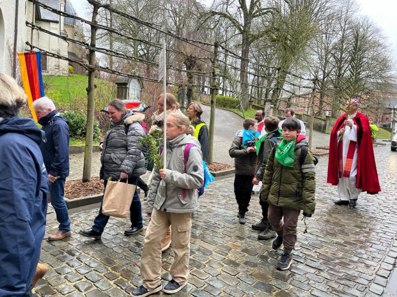 Onze vormelingen op Missiodag  
