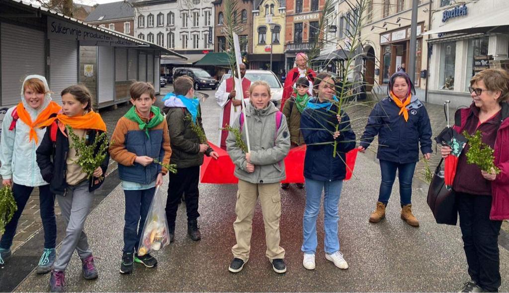 Onze vormelingen op Missiodag  