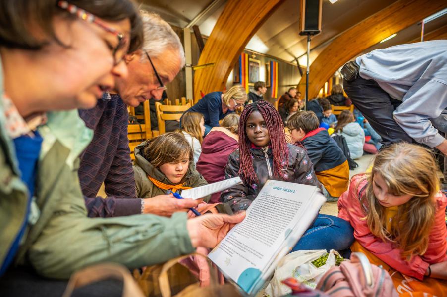 Vormelingendag in Scherpenheuvel. © Rudi Van Beek