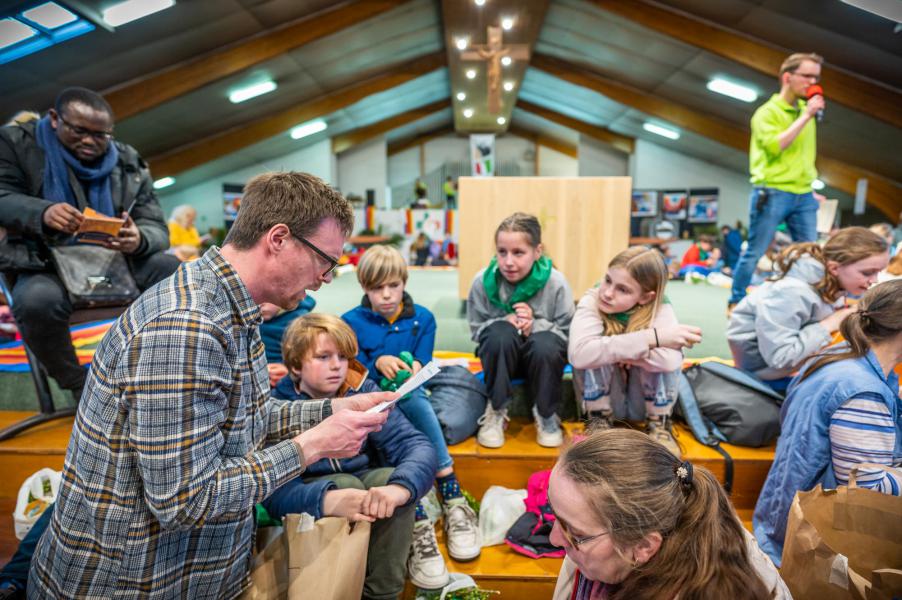 Vormelingendag in Scherpenheuvel. © Rudi Van Beek