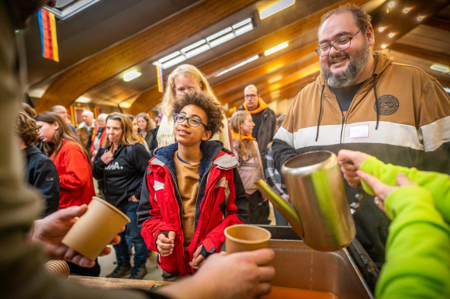 Vormelingendag in Scherpenheuvel. © Rudi Van Beek