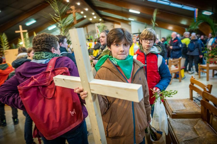 Vormelingendag in Scherpenheuvel. © Rudi Van Beek