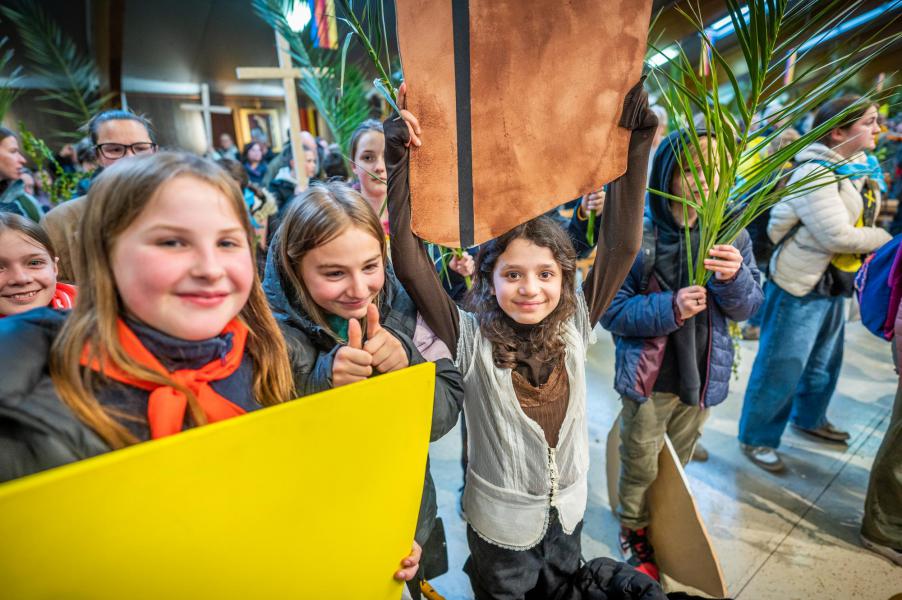 Vormelingendag in Scherpenheuvel. © Rudi Van Beek