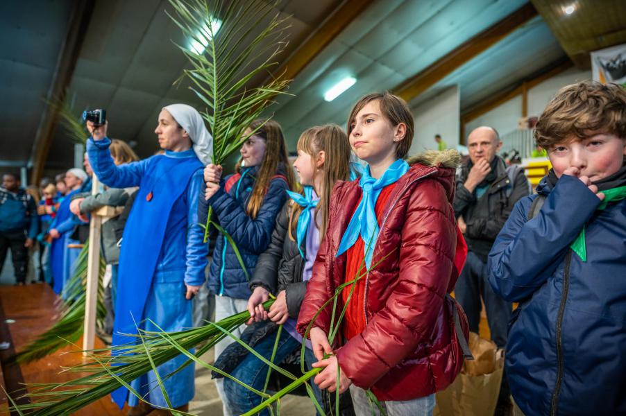 Vormelingendag in Scherpenheuvel. © Rudi Van Beek