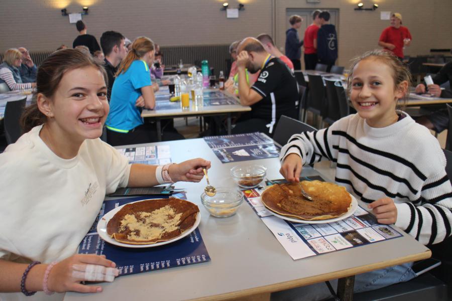 Na zo'n inspanning kan een pannenkoek smaken © RvH