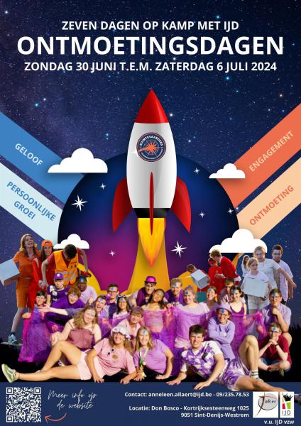 Affiche van de Ontmoetingsdagen 2024 