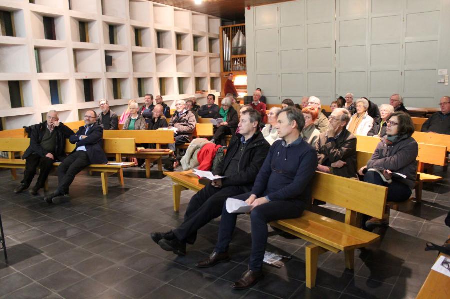 Oecumenische viering in Aalst op 24/1/2020. 