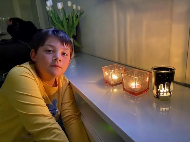 op weg naar het vormsel 