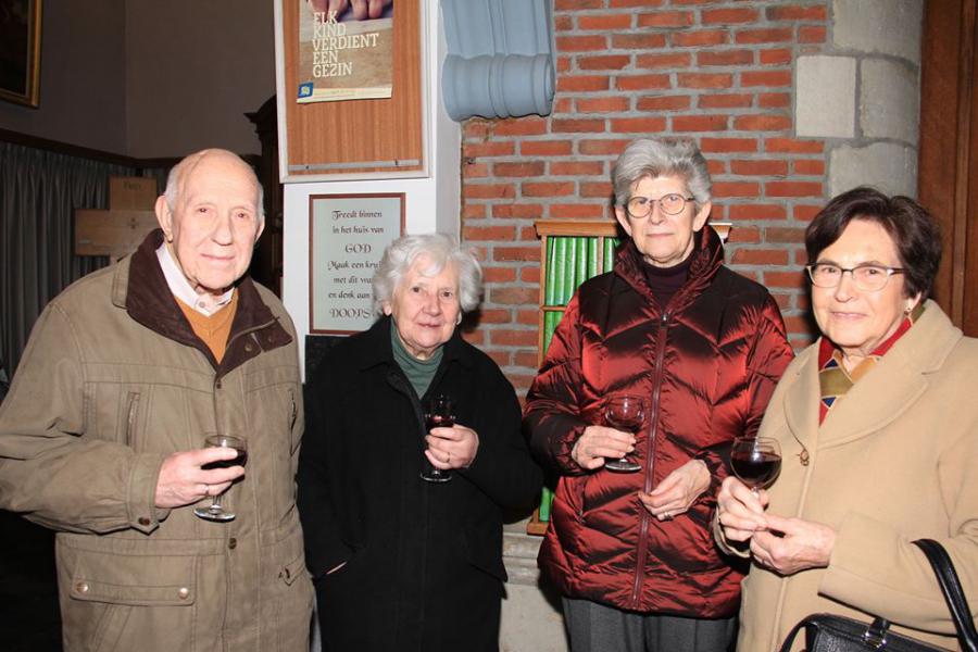 Ontmoetingsmoment in Okegem © Herman Van Tricht