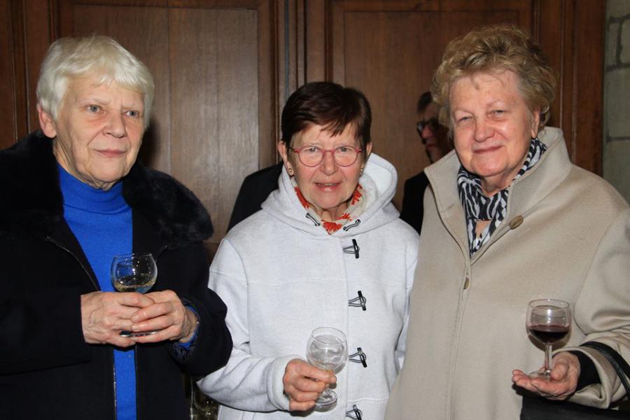 Ontmoetingsmoment in Okegem © Herman Van Tricht