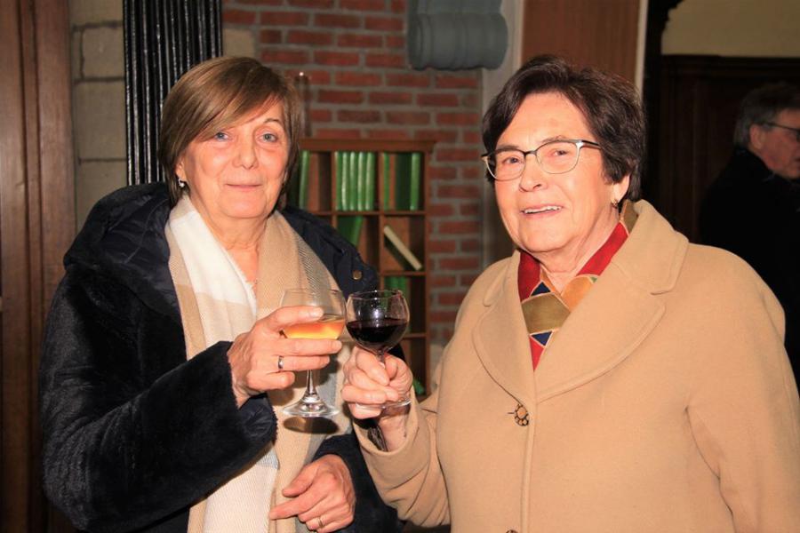 Ontmoetingsmoment in Okegem © Herman Van Tricht