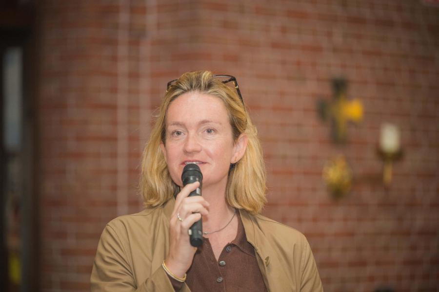 districtsburgemeester Evi Van der Planken © Wim Duysburgh