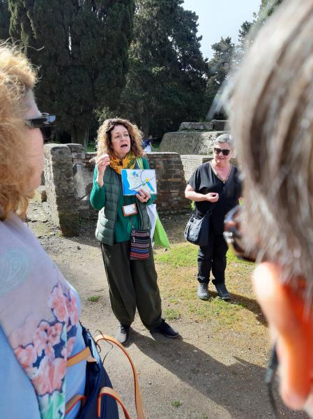 Rome-bedevaart Sint-Corneliusparochie Ninove - 8-11 april 2024 - Ostia Antica © Rita Van Thuyne