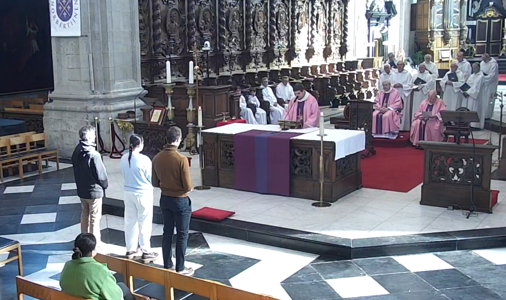 Overdracht Onze Vadergebed Jenny, Jan en Dieter 