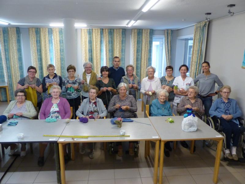 We mochten aansluiten bij de maandelijkse breinamiddag van WZC Wielant. 