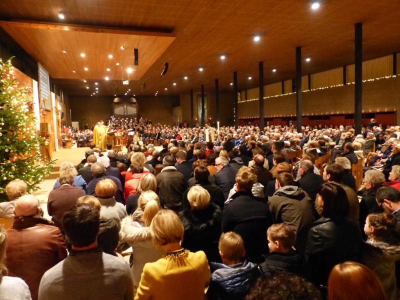 Kerstavondviering in Vichte 
