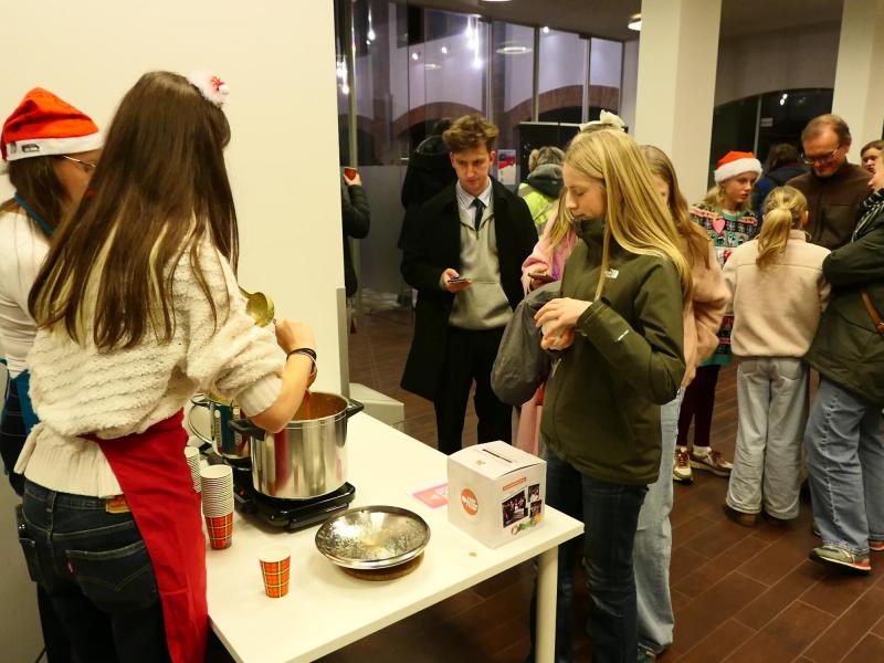 Kerstbezinning en soep © Past. zone Oase