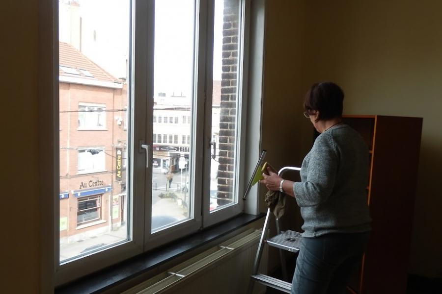 En een grondige poetsbeurt © Ria Van Alboom