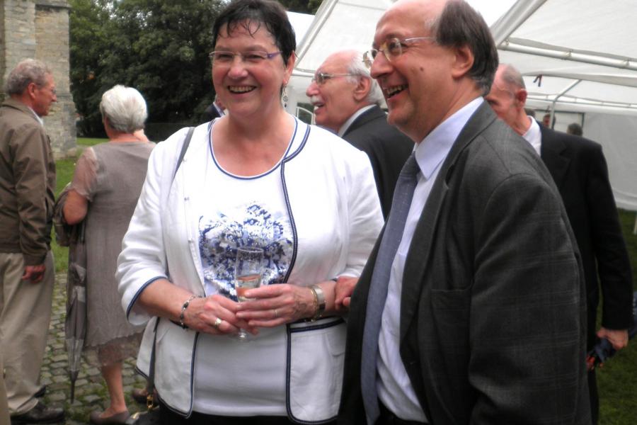 Afscheid van pastoor Renaat op 4 september 2011 © Pastorale zone Leuven aan de Dijle