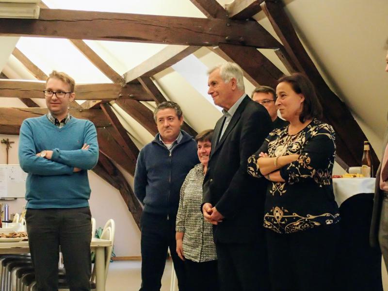 Receptie met de medewerkers van het bisschopshuis © Bisdom Antwerpen