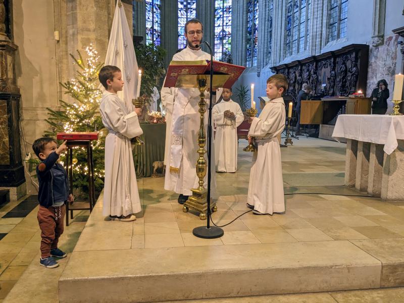 Het feest van Epifanie gevierd in de Sint-Kwintenskerk © Pastorale zone Leuven aan de Dijle