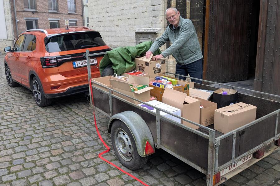 Solidariteitstafel genereus gedekt © Pastorale zone Leuven aan de Dijle