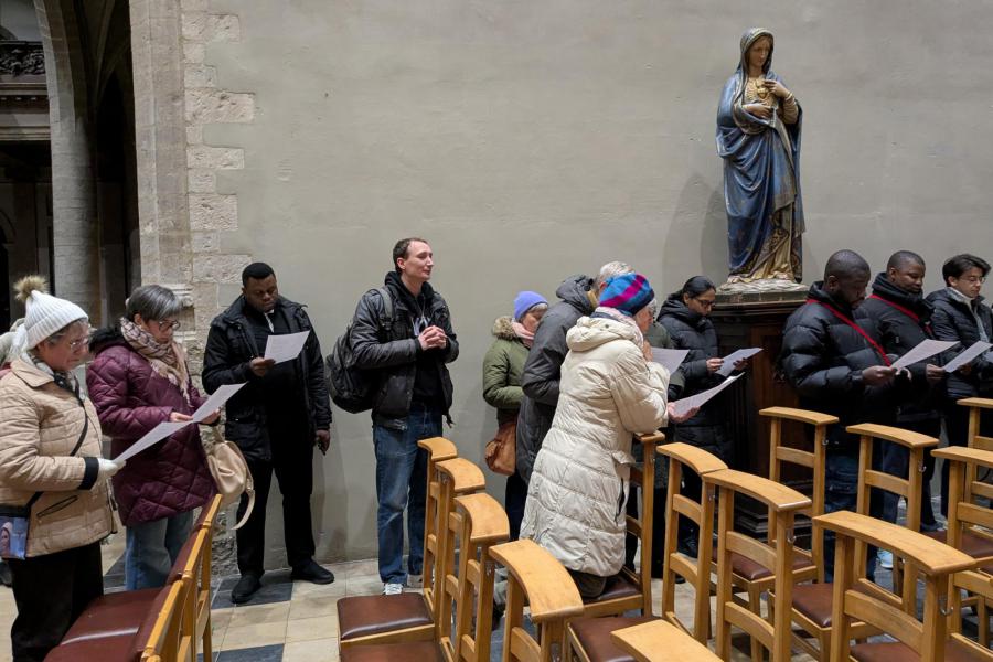 Bedevaart 'Op pad met en langs Maria' - Jubeljaar 2025 © Pastorale zone Leuven aan de Dijle