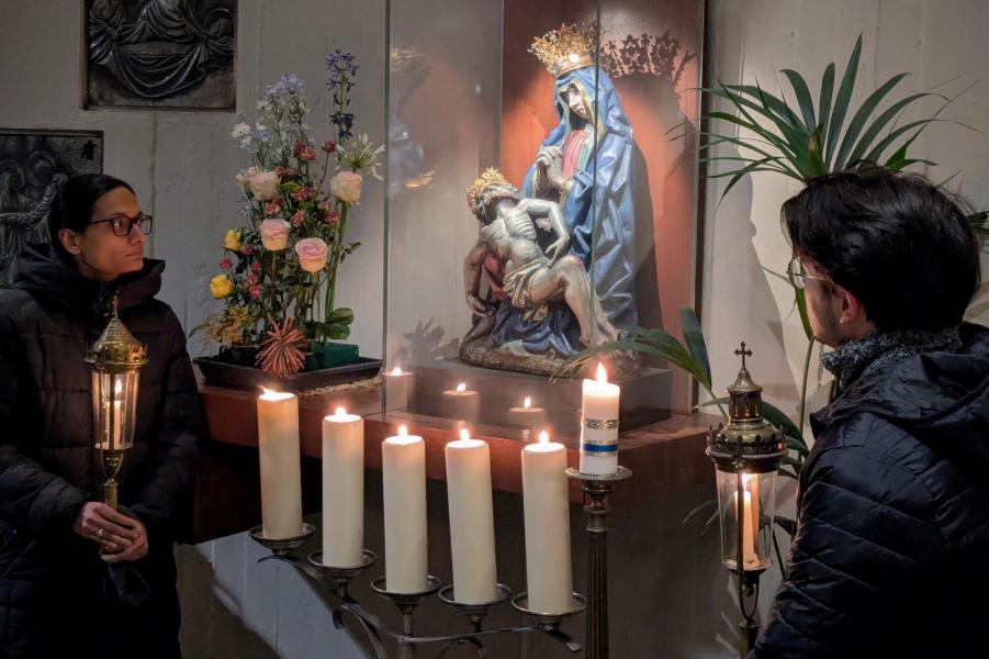 Bedevaart 'Op pad met en langs Maria' - Jubeljaar 2025 © Pastorale zone Leuven aan de Dijle