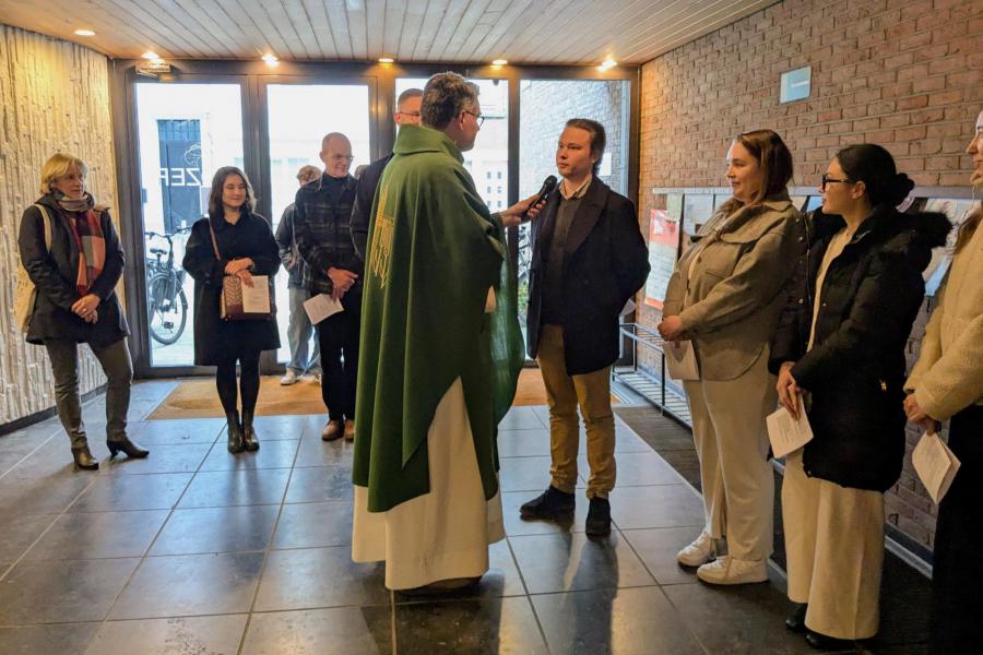 Doopleerlingen en vormselkandidaten verwelkomd in de kerkgemeenschap © Pastorale zone Leuven aan de Dijle