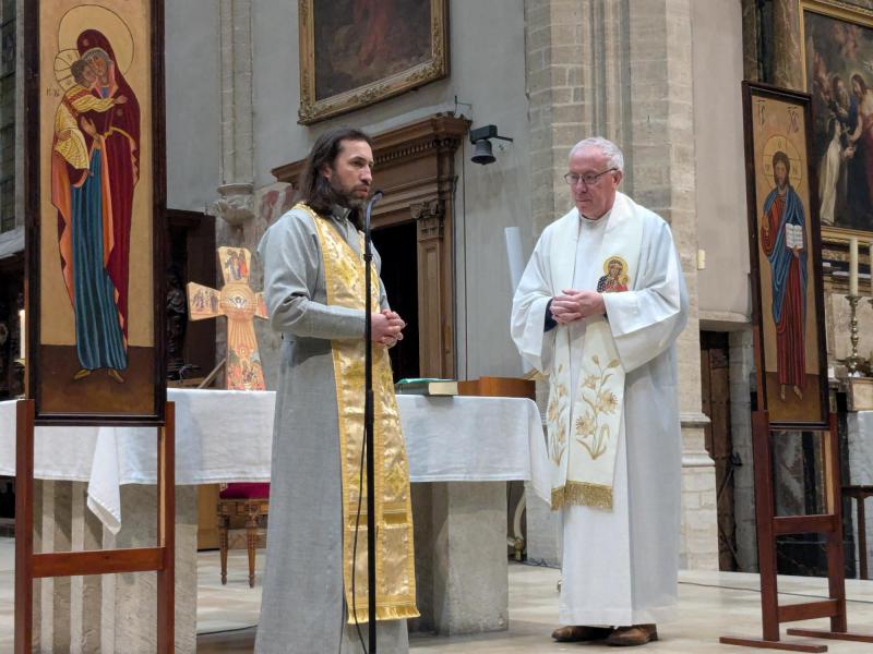 Gebed voor vrede in Oekraïne © Pastorale zone Leuven aan de Dijle