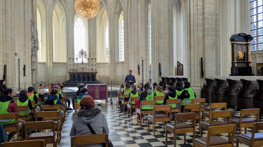 Bezoek leerlingen Krullevaar't 