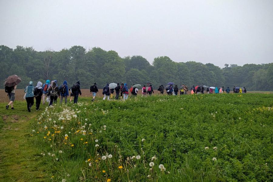 Bedevaart naar Onze Lieve Vrouw van Basse-Wavre 2025 © Pastorale zone Leuven aan de Dijle