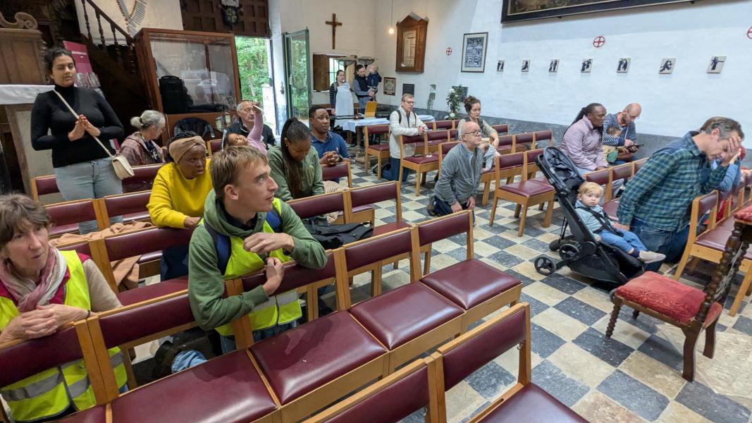 Op bedevaart naar Onze-Lieve-Vrouw van Steenbergen © Pastorale zone Leuven aan de Dijle