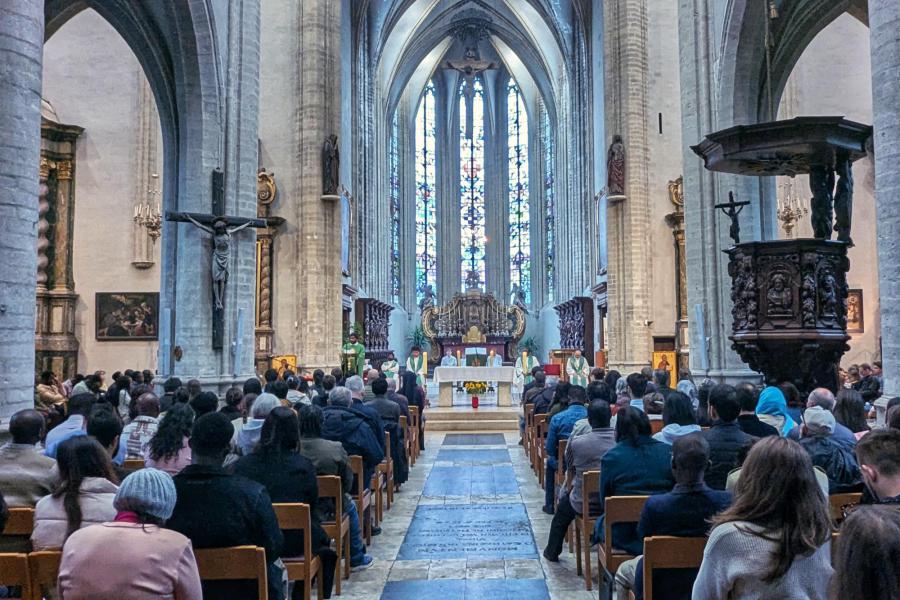 Samen op weg met onze catechumenen en kandidaten © Pastorale zone Leuven aan de Dijle