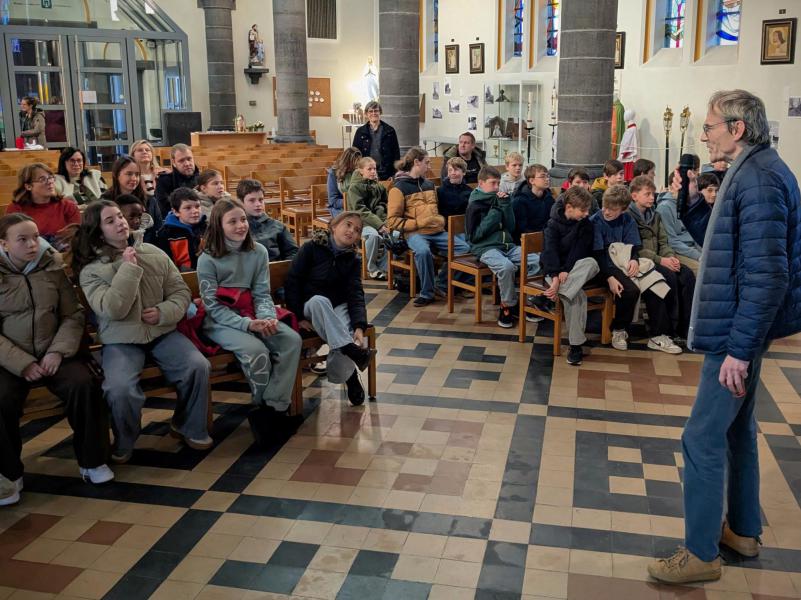 Samenkomst vormelingen Leuven-Noord © Pastorale zone Leuven aan de Dijle