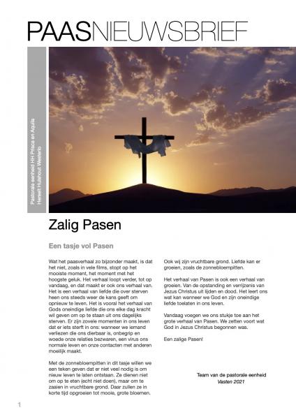 Paasnieuwsbrief 2021 © PEPA
