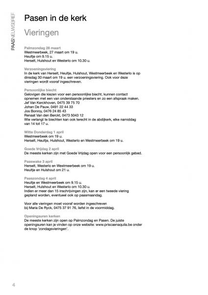 Paasnieuwsbrief 2021 © PEPA