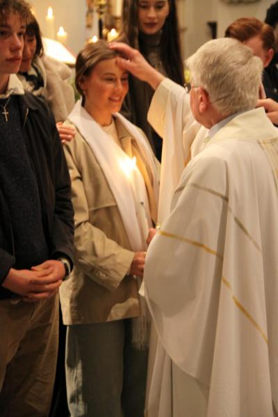 Volwassenvormsel tijdens de Paaswake © RR