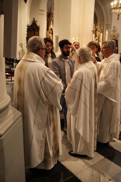 Volwassenvormsel tijdens de Paaswake © RR