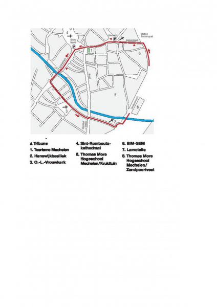 Parcours Hanswijkprocessie 