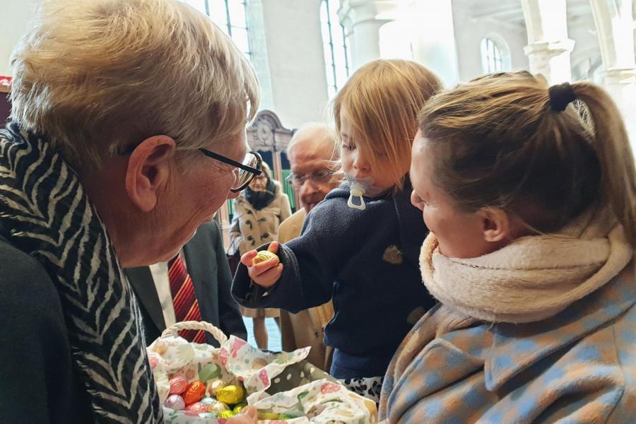 Paaszondag in de Sint-Geertruikerk 2023 © Pastorale zone Leuven aan de Dijle
