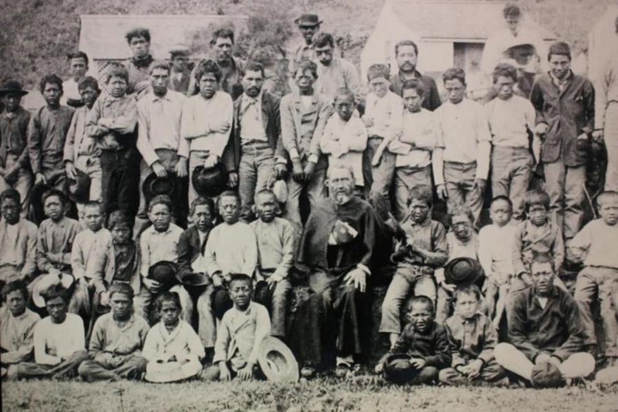Pater Damiaan op Molokaï © Damiaanmuseum