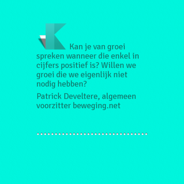 Patrick Develtere, algemeen voorzitter beweging.net 