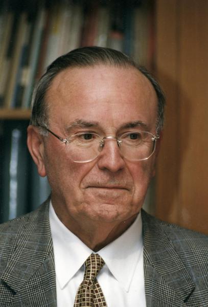Paul Pas, pastoor van 1970 tot 2000 © H. Pius X-parochiegemeenschap Wilrijk