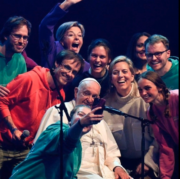 Paus Franciscus in Brussel © otheo