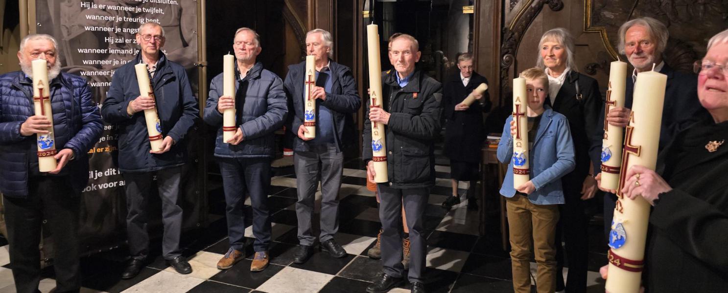 Paaswake 2024 in Abdijkerk Ninove © Philippe Meyer