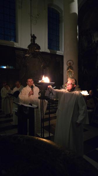 Paaswake 2024 in Abdijkerk Ninove © Philippe Meyer