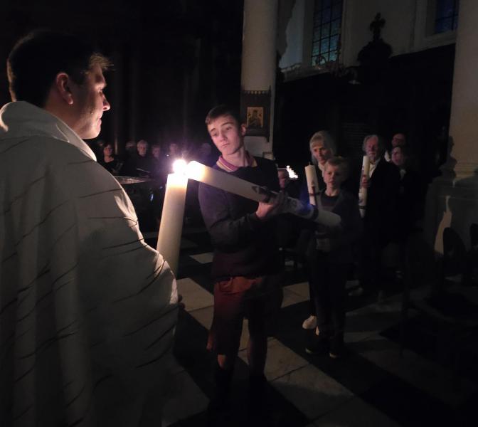 Paaswake 2024 in Abdijkerk Ninove © Philippe Meyer