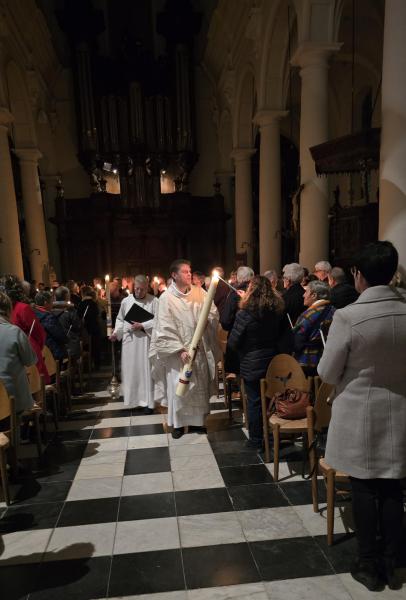 Paaswake 2024 in Abdijkerk Ninove © Philippe Meyer